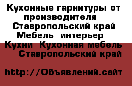 Кухонные гарнитуры от производителя - Ставропольский край Мебель, интерьер » Кухни. Кухонная мебель   . Ставропольский край